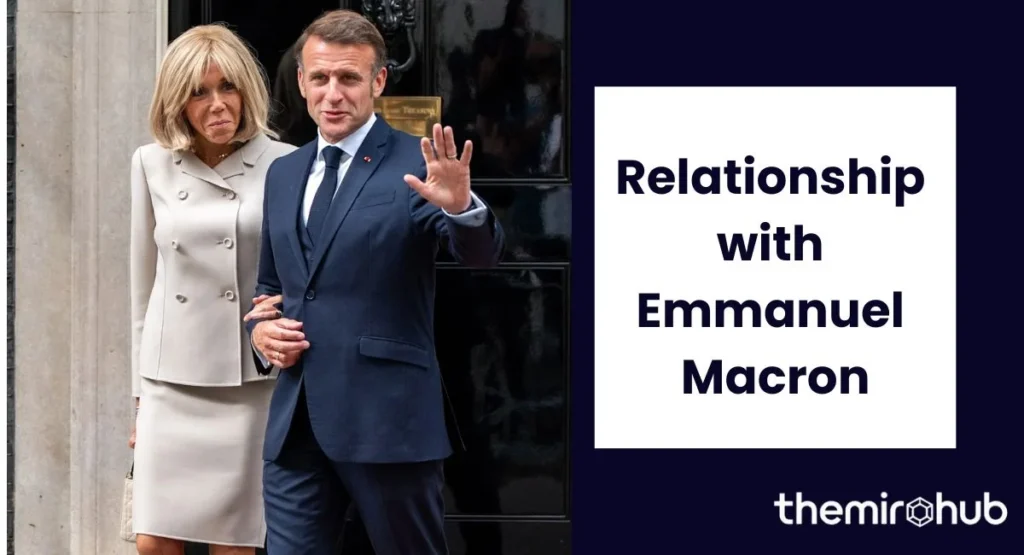 Relationship with Emmanuel Macron