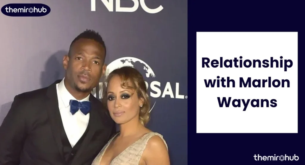 Relationship with Marlon Wayans
