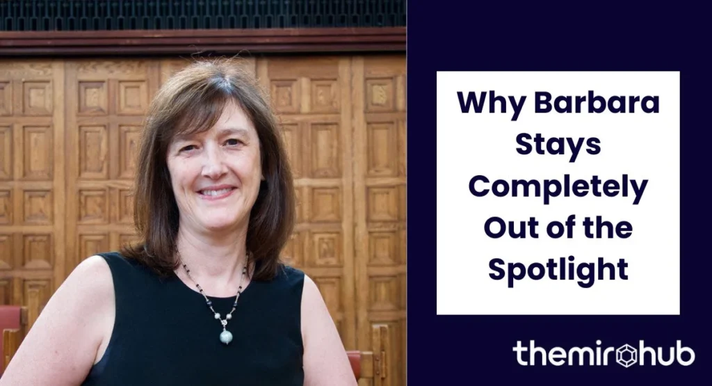 Why Barbara Stays Completely Out of the Spotlight