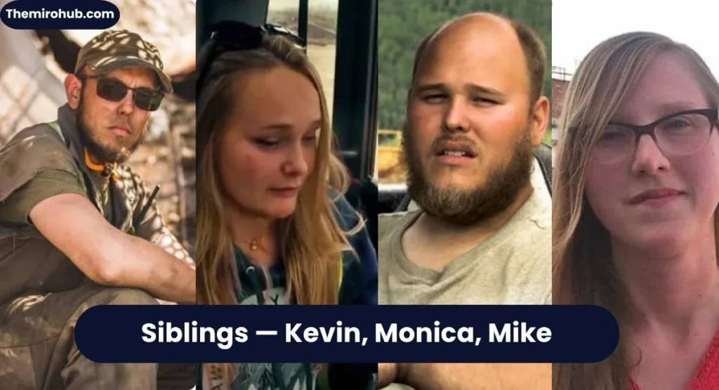 Siblings — Kevin, Monica, Mike